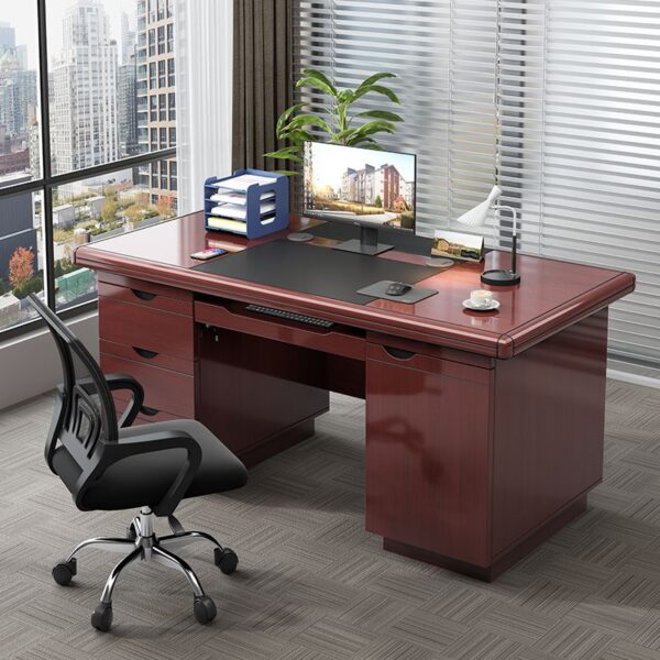 1400mm Executive Office Desk With Drawers - Image 2