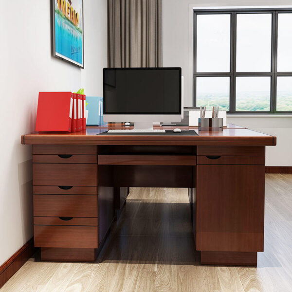 1400mm Executive Office Desk With Drawers - Image 9