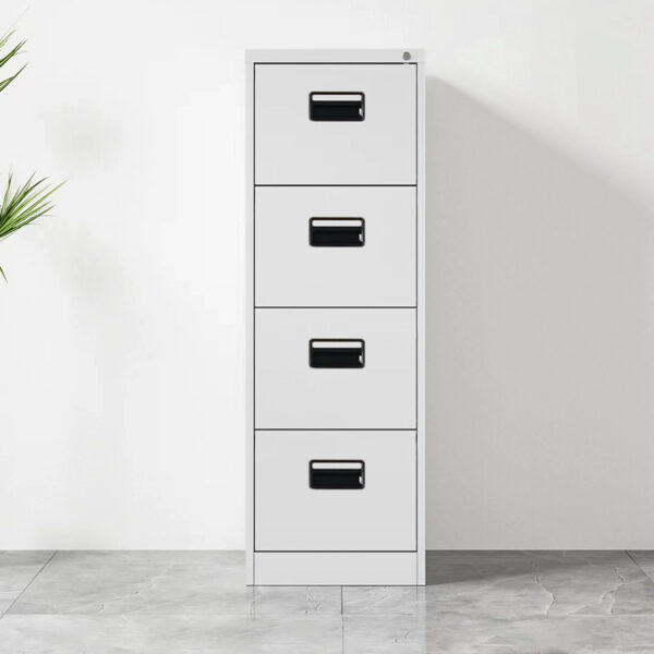 3-Drawers Steel Office Filing Cabinet - Image 4