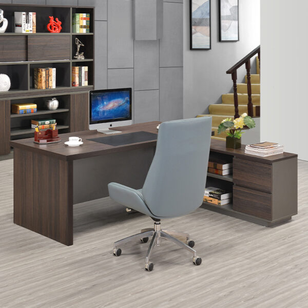 180cm Executive L-shaped Office Desk - Image 4