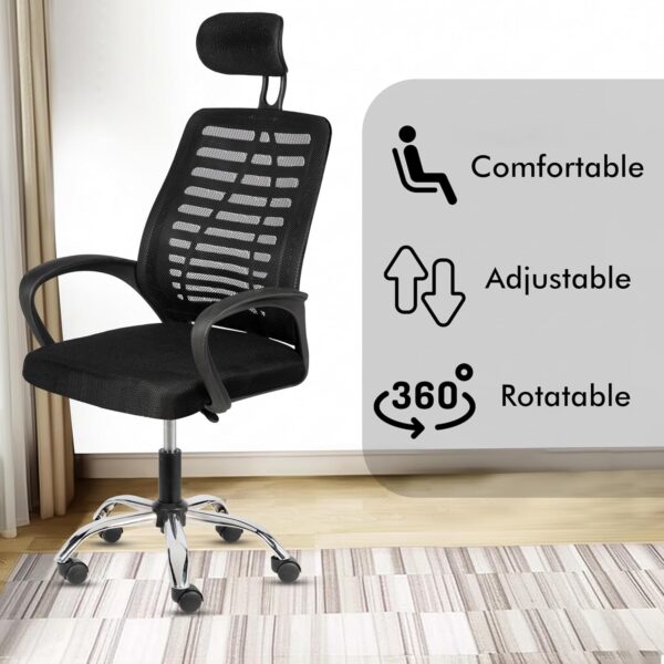 Headrest Ergonomic Office Chair - Image 12