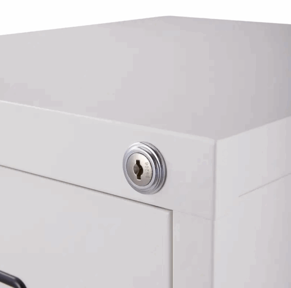 3-Drawer Office Locker Cabinet - Image 3