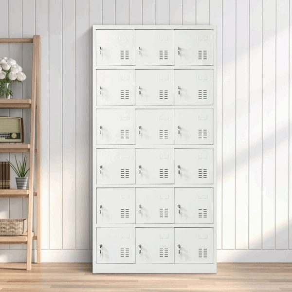 15-door steel locker cabinet, steel locker cabinet, metal locker cabinet, 15 door locker, office locker cabinet, employee locker cabinet, personal locker cabinet, secure locker unit, industrial locker cabinet, commercial locker cabinet, school locker cabinet, gym locker cabinet, warehouse locker cabinet, durable steel locker, multi-door locker cabinet, steel locker with 15 compartments, 15 compartment locker, staff locker cabinet, locker for employees, metal locker with multiple doors, heavy-duty steel locker, robust metal locker, steel storage locker, metal storage locker, secure steel locker, powder-coated locker cabinet, vandal-resistant locker, anti-theft locker cabinet, secure personal storage, steel cabinet with locks, locker with individual doors, personal storage lockers, workplace storage lockers, multipurpose locker cabinet, utility locker cabinet, employee storage cabinet, office steel lockers, school steel lockers, gym storage lockers, 15 door metal locker cabinet, industrial storage locker, commercial steel locker, metal locker with secure doors, compact locker cabinet, wall locker cabinet, floor-standing locker cabinet, vertical steel locker, horizontal locker cabinet, steel locker with nameplates, label-ready locker cabinet, numbered locker cabinet, steel locker with ventilation, locker with louvered doors, locker cabinet with vents, breathable locker cabinet, hygiene locker cabinet, cleanroom locker cabinet, locker cabinet for uniforms, locker for PPE storage, safety gear locker cabinet, steel locker for factory, metal locker for warehouse, staff room locker cabinet, locker for changing room, dressing room locker cabinet, fitness locker cabinet, health club locker cabinet, school hallway locker cabinet, dormitory locker cabinet, college locker cabinet, university locker cabinet, daycare locker cabinet, sports locker cabinet, coaching center locker cabinet, locker for recreational centers, training center lockers, multi-user locker cabinet, high capacity locker cabinet, locker cabinet for 15 users, 15-person locker cabinet, locker for small offices, compact office locker cabinet, locker for coworking spaces, locker for startups, staff locker unit, employee cubby locker, modular locker cabinet, customizable locker cabinet, color coded locker cabinet, lockable metal locker, steel locker with key lock, steel locker with padlock hasp, digital lock steel locker, steel locker with combination lock, RFID locker cabinet, biometric locker cabinet, smart locker cabinet, IoT-connected locker, high-tech locker cabinet, modern locker unit, sleek steel locker cabinet, minimal locker design, stylish locker cabinet, matte finish locker cabinet, glossy steel locker, colored steel lockers, blue steel locker cabinet, gray steel locker cabinet, white metal locker, black steel locker cabinet, office locker with central lock, centralized locking locker, locker with master key access, school locker with padlock option, staff locker with keys, break room locker cabinet, canteen locker cabinet, lunch break locker, locker for staff belongings, locker for handbags, mobile locker cabinet, locker cabinet on wheels, caster locker cabinet, fixed leg locker cabinet, adjustable leg locker cabinet, locker with rubber feet, noise-reducing locker cabinet, soft close locker doors, silent locker hinges, locker with shock absorbers, workplace locker solution, ergonomic locker cabinet, space-saving locker cabinet, locker cabinet for confined spaces, narrow steel locker cabinet, wide steel locker cabinet, tall locker cabinet, short locker cabinet, medium-height locker cabinet, corner locker cabinet, side-by-side locker unit, triple column locker cabinet, five-tier locker cabinet, locker cabinet with shelves, locker with hanging rod, locker with mirror, locker with coat hook, internal locker accessories, locker with storage bins, locker with shoe rack, locker with built-in charging port, locker with USB charging, locker with power outlet, locker with internal light, LED-lit locker cabinet, locker with ventilation fans, smart locker with sensors, locker with occupancy indicators, locker with WiFi connectivity, digital signage locker cabinet, tech-enabled locker cabinet, locker cabinet for digital offices, locker for smart workplaces, green office locker cabinet, sustainable steel locker, eco-friendly locker cabinet, locker made from recycled steel, BIFMA certified locker, ISO certified locker cabinet, fire-resistant locker cabinet, water-resistant locker cabinet, corrosion-resistant locker, rustproof steel locker, weatherproof locker cabinet, locker for outdoor use, locker for high-humidity areas, locker for harsh environments, chemical-resistant locker, anti-microbial locker cabinet, locker with hygiene features, locker for hospitals, locker for healthcare facilities, locker for clinics, locker for laboratories, medical storage locker, sterile locker cabinet, cleanroom locker, locker for pharmaceuticals, locker for food industries, HACCP compliant locker, industrial-grade steel locker, heavy-duty metal locker cabinet, commercial use locker, long-lasting locker cabinet, locker with warranty, tested steel locker, high-strength locker cabinet, impact-resistant locker, tamper-proof locker, locker with reinforced doors, double-wall steel locker, thick gauge steel locker, locker cabinet with support frame, bolt-down locker cabinet, locker with anchoring system, locker with built-in leveling feet, locker for uneven floors, anti-tip locker cabinet, wall-mountable locker cabinet, free-standing locker cabinet, locker cabinet for equipment, locker cabinet for uniforms and tools, secure storage for workers, lockers for field workers, construction site locker, site office locker cabinet, workshop locker cabinet, tool room locker cabinet, manufacturing locker cabinet, production line locker, fabrication shop locker, auto shop locker cabinet, automotive workshop locker, locker cabinet for machinery areas, maintenance locker cabinet, janitor locker cabinet, cleaning supplies locker, steel cabinet for cleaning crew, locker for oil rigs, locker for mining sites, high-security locker cabinet, government facility locker, military-grade locker cabinet, police locker cabinet, prison locker cabinet, correctional facility locker, law enforcement locker, forensic lab locker cabinet, education locker cabinet, academic facility locker, teacher’s locker cabinet, student locker cabinet, locker for staff lounges, library locker cabinet, locker cabinet for labs, science room locker, engineering department locker, office admin locker, HR locker cabinet, locker for ID storage, locker for access cards, locker for confidential files, locker for document bags, locker for company assets, locker cabinet for IT equipment, locker for mobile phones, electronics locker cabinet, device charging locker cabinet, locker for tablets and laptops, locker with cable routing, office locker for gadgets, tech storage locker cabinet, employee locker for devices, locker for team equipment, locker for internal departments, department-based locker cabinet, enterprise storage locker, shared locker cabinet, locker for open-plan offices, collaborative locker storage, team locker cabinet, multipurpose storage locker, locker cabinet with partitioned sections, locker cabinet for clean and dirty storage, dual-compartment locker, locker with top and bottom storage, split-door locker cabinet, locker for seasonal clothing, locker cabinet for footwear, uniform and boot locker, locker for tools and garments, locker with integrated bench, locker cabinet with seating, steel locker with bench seat, locker with coat shelf, locker for back-of-house storage, retail locker cabinet, customer locker cabinet, gym member locker cabinet, hotel staff locker, hospitality locker cabinet, locker cabinet for theme parks, amusement park locker, theater locker cabinet, backstage locker cabinet, locker for entertainers, locker for sports teams, team locker cabinet, locker for athletes, professional sports locker cabinet, fitness center locker, locker for locker rooms, locker for spas and saunas, locker for wellness centers, yoga studio locker cabinet, martial arts studio locker, boxing gym locker, locker for dance studios, musical school locker, locker for performing arts, wardrobe locker cabinet, backstage costume locker, theater prop locker, storage cabinet for entertainers, field team locker, transport office locker, airline staff locker, airport security locker, aviation locker cabinet, airline locker for crew, rail staff locker, bus depot locker cabinet, driver locker cabinet, logistics company locker, delivery locker cabinet, e-commerce warehouse locker, locker cabinet for couriers, package locker cabinet, internal mail locker cabinet, locker for delivery staff, high-frequency use locker, locker cabinet with frequent access, locker for time-sensitive access, express locker cabinet, steel cabinet for public spaces, locker for government offices, bank locker cabinet, finance office locker, legal office locker cabinet, law firm locker cabinet, accounting firm locker, audit room locker, vault room locker, secure document storage locker, compliance locker cabinet, sensitive data locker cabinet, locker for confidential storage, and multipurpose steel locker cabinet.