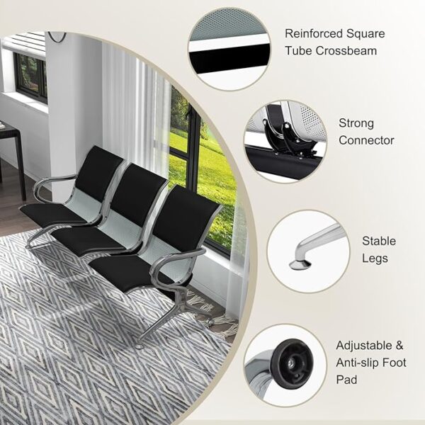3-link padded waiting bench, 3-seat waiting room bench padded, 3-seater reception bench with cushions, padded 3-link guest seating bench, three-seat padded waiting area bench, 3-seat office waiting bench with padding, cushioned 3-seat link bench, 3-seater lobby bench padded seating, three-link upholstered waiting bench, padded bench 3-seat for reception area, padded guest bench 3-seater design, 3-person waiting bench with soft seats, comfortable 3-seat padded bench for waiting rooms, linked 3-seat upholstered bench for office, cushioned reception bench 3 chairs, 3-seat visitor bench padded and linked, 3-person padded chair bench for lobby, commercial 3-seat waiting bench with cushions, office padded guest bench 3-link type, three seat cushion bench for reception, waiting room bench 3 seats padded frame, 3-seater office lounge bench with cushions, 3-link padded bench for clinics and hospitals, public area bench 3-seat cushioned, padded bench 3 seater for visitors, reception seating 3-linked padded chairs, modern padded 3-seat bench for waiting areas, ergonomic 3-seat padded bench, 3-seat bench with padded back and seat, soft seat 3-link bench for waiting rooms, modular 3-person padded waiting bench, reception office bench 3-seat with cushion, lobby seating bench 3-link padded model, padded 3-seat bench with fixed frame, visitor seating 3-chair padded bench, 3-person bench padded for hospital lobby, comfortable 3-linked padded bench seating, upholstered 3-seat guest bench for reception, soft cushion 3-link visitor bench, three-seater padded waiting bench steel frame, fixed 3-seat bench padded for guests, public space 3-linked padded bench, 3-seat padded bench for dental offices, airport style 3-seater cushioned bench, padded reception bench 3-link system, heavy-duty 3-seat padded waiting bench, 3-person bench for lobby with cushions, metal frame 3-seat padded bench, reception area 3-seater cushion bench, healthcare 3-seat linked padded bench, conference room 3-seat cushioned bench, waiting room furniture 3-seat padded bench, lobby guest padded bench 3-link type, 3-seat reception furniture cushioned bench, visitor padded bench 3-linked seating, lounge bench 3-seat padded and linked, 3-seat patient bench with cushion and armrest, soft padded 3-chair link bench, 3-seater bench with padded ergonomic design, three-seat padded bench for entryway, public seating padded 3-seat link bench, commercial lobby 3-seat cushioned bench, padded 3-seat waiting bench with armrests, metal structure 3-seat padded bench, heavy-duty padded reception seating 3-seat, 3-seat cushioned bench for school office, institutional padded bench 3-seat, high comfort padded 3-person waiting bench, padded link bench 3-seat for front desk, hospitality 3-seat padded bench, 3-seat guest bench padded vinyl, leather padded 3-seat waiting bench, mesh back 3-seat padded guest bench, soft seat reception bench 3-linked, corporate office 3-seat cushioned bench, versatile 3-seat padded bench with fixed legs, professional padded bench seating 3 seats, public waiting bench 3-padded linked seats, seating solution 3-seater padded bench, bench for visitors 3-seater padded design, queue bench 3 padded seats linked, durable 3-link padded bench for clinic, airport lounge 3-seat padded bench, business guest seating padded 3-seater bench, minimalist padded 3-seat waiting bench, 3-person bench for lobby and hallway, foam padded 3-link seating bench, modular guest bench 3 seats padded, healthcare guest bench 3-linked cushion seats, easy clean padded 3-seat visitor bench, multi-purpose 3-seat padded bench for office, armrest-free padded 3-seater bench, premium 3-seat guest bench with padding, 3-chair bench cushioned for public area, upholstered 3-link office bench with padding, 3-linked bench seat with padded upholstery, reception chair bench 3 seats padded, meeting room 3-seat padded bench with metal legs, padded 3-seat waiting bench no arms, ergonomic design padded 3-seat bench, multi-linked padded bench 3-person, 3-unit padded waiting bench for commercial use, comfy 3-link bench with cushioned seats, padded seating system 3-unit bench, upholstered bench 3-seater public seating, reinforced frame 3-seat padded visitor bench, executive office 3-linked padded seating, stackable 3-seat padded reception bench, permanent fixture 3-seat cushioned bench, long bench with 3 padded seats, 3-person bench with fixed cushioned seats, 3-part bench padded seating for workplace, high traffic 3-seat guest bench padded, 3-segmented cushioned bench for waiting areas.