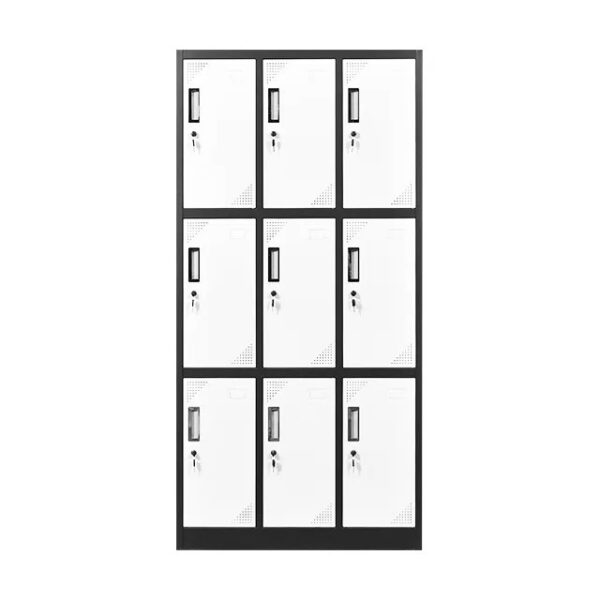9-Locker Office Storage Cabinet - Image 7