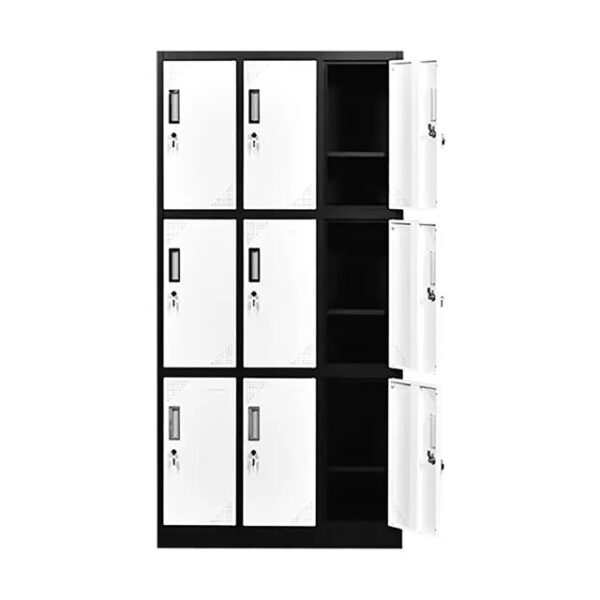9-Locker Office Storage Cabinet - Image 6