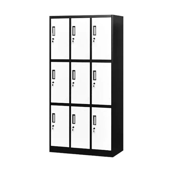 9-Locker Office Storage Cabinet - Image 9