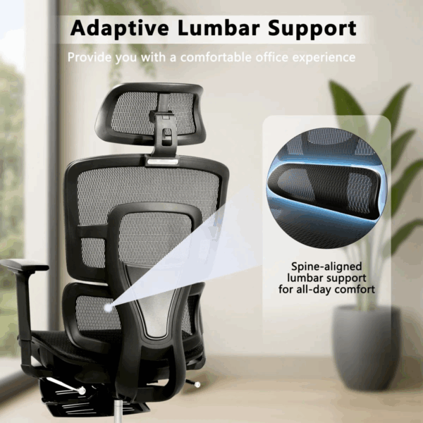 High Back Orthopedic Office Chair - Image 5