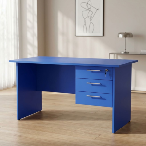 1.2 Metre Blue Clerical Office Desk in Kenya – Compact Staff Workstation Table for Offices, Reception Areas, Schools, Home Offices, and Business Workspaces. This practical office desk provides a functional work surface for administrative tasks, computer use, paperwork, and everyday professional activities. Its blue finish adds a distinctive touch to modern office interiors, making it suitable for clerical staff, customer service departments, small businesses, and institutional workspaces. Ideal for businesses seeking space-efficient office furniture in Kenya, this 1.2-metre desk supports organized and productive working environments. Shop quality clerical desks and office workstation furniture for professional use, efficient space utilization, and reliable everyday workspace organization.