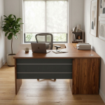 160cm Curved Executive Study Desk - Image 7