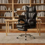 Butterfly Leather Office Chair in Kenya – Executive Padded Swivel Office Chair for Corporate Offices, Home Offices, Management Workspaces, and Business Environments. This stylish office chair is designed to provide comfortable and professional seating for daily office activities, computer work, meetings, and administrative tasks. Featuring an elegant butterfly-style design and leather finish, it enhances the appearance of modern office interiors while offering practical workplace functionality. Ideal for executive offices, managerial workstations, reception areas, and home office setups, this chair complements professional office furniture collections. Shop quality leather office chairs in Kenya for stylish workspaces, comfortable seating, and functional office furnishing solutions.
