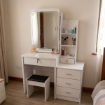 Bedroom Dressing Table with Mirror